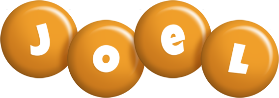 Joel candy-orange logo