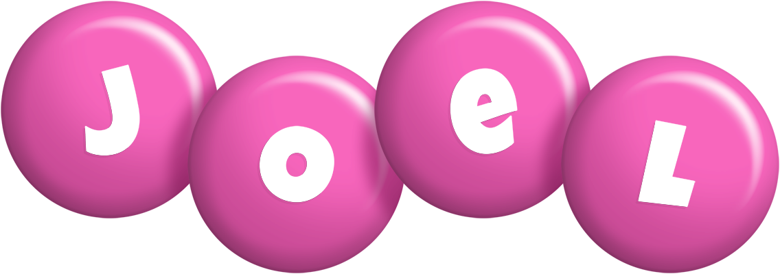 Joel candy-pink logo
