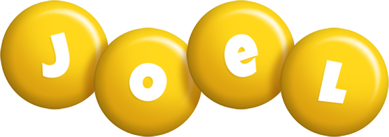 Joel candy-yellow logo