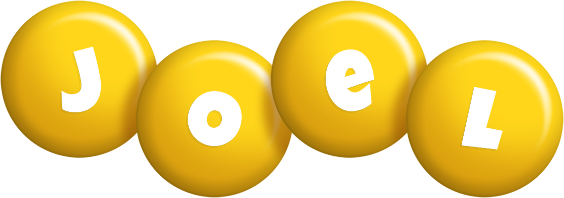 Joel candy-yellow logo