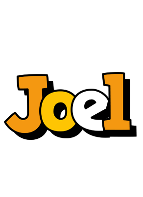 Joel cartoon logo