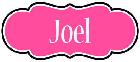 Joel invitation logo