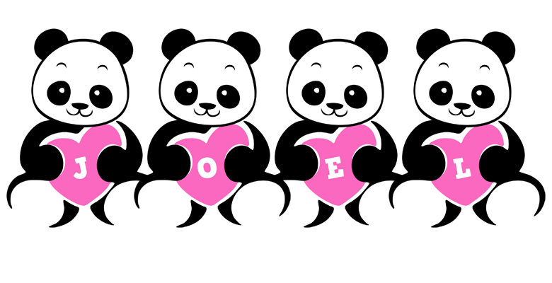 Joel love-panda logo