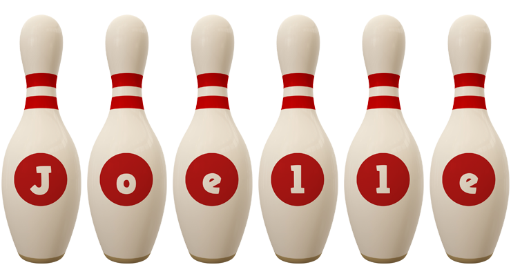 Joelle bowling-pin logo