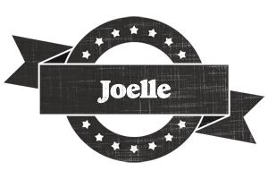 Joelle grunge logo