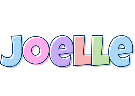 Joelle pastel logo