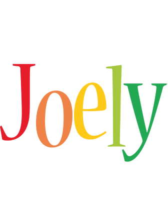 Joely birthday logo