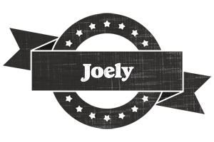 Joely grunge logo