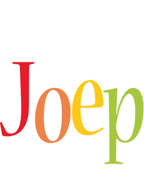 Joep birthday logo