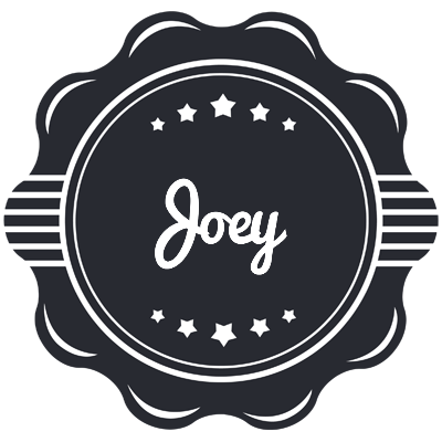 Joey badge logo