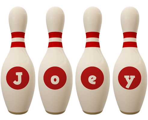 Joey bowling-pin logo