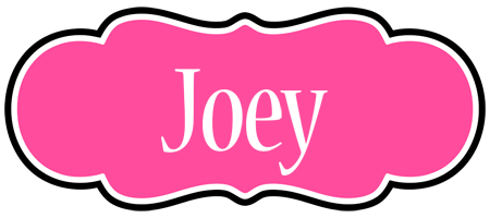 Joey invitation logo