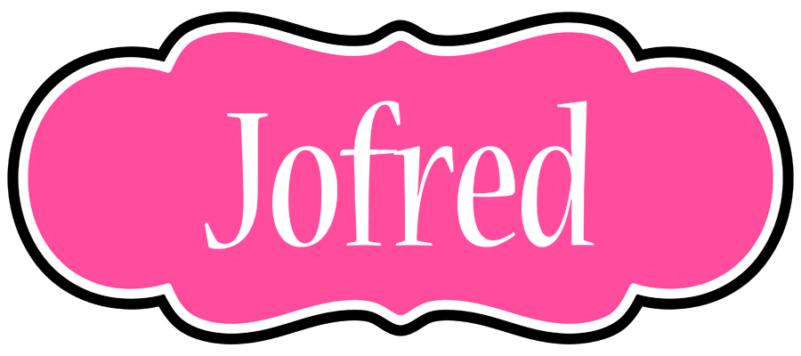 Jofred invitation logo