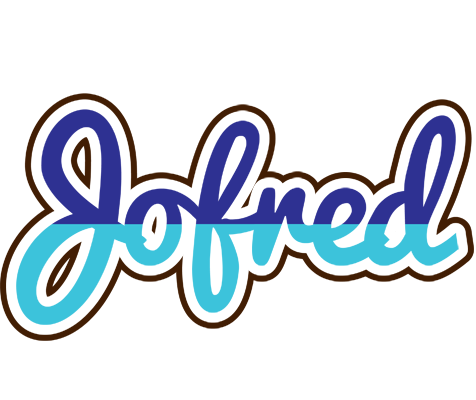 Jofred raining logo