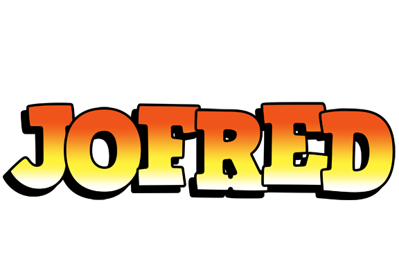 Jofred sunset logo