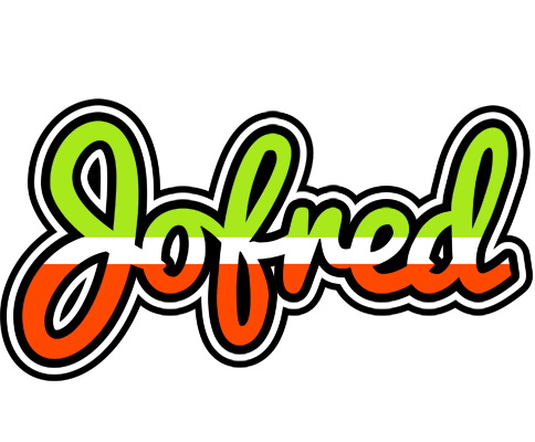 Jofred superfun logo