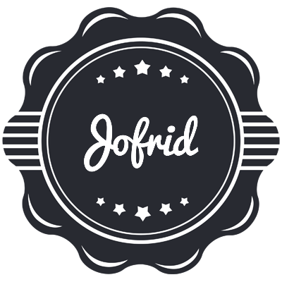 Jofrid badge logo