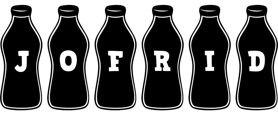 Jofrid bottle logo