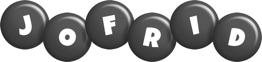 Jofrid candy-black logo