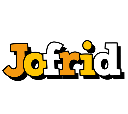 Jofrid cartoon logo