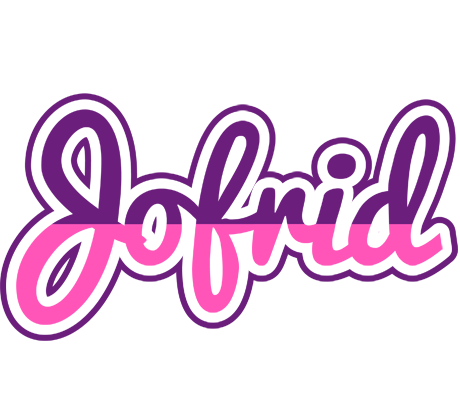 Jofrid cheerful logo