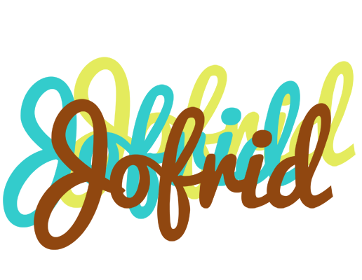 Jofrid cupcake logo