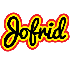 Jofrid flaming logo