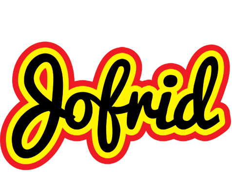 Jofrid flaming logo