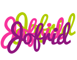 Jofrid flowers logo