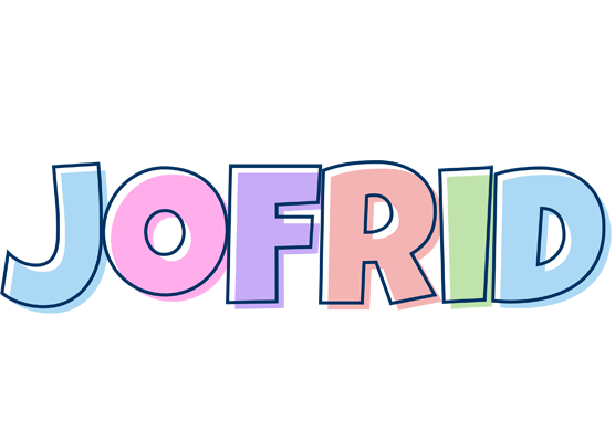 Jofrid pastel logo