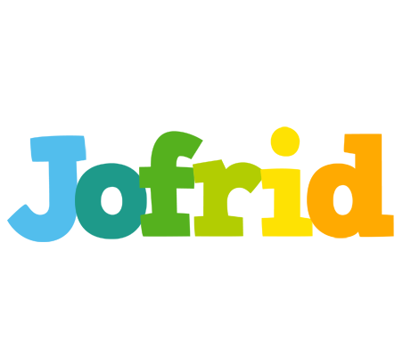 Jofrid rainbows logo
