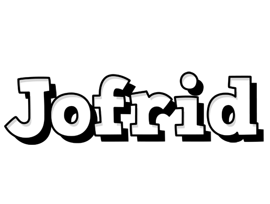 Jofrid snowing logo