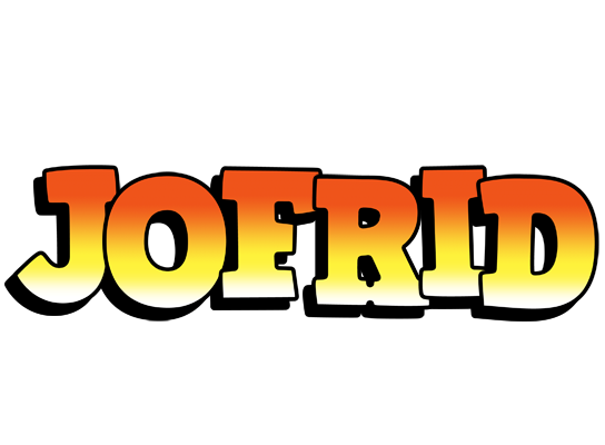 Jofrid sunset logo