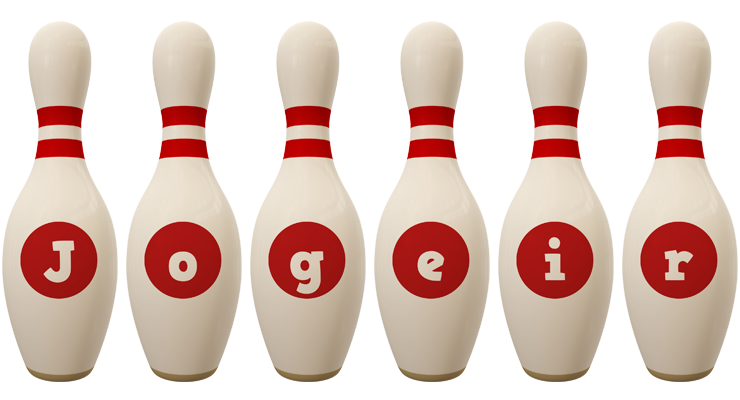 Jogeir bowling-pin logo
