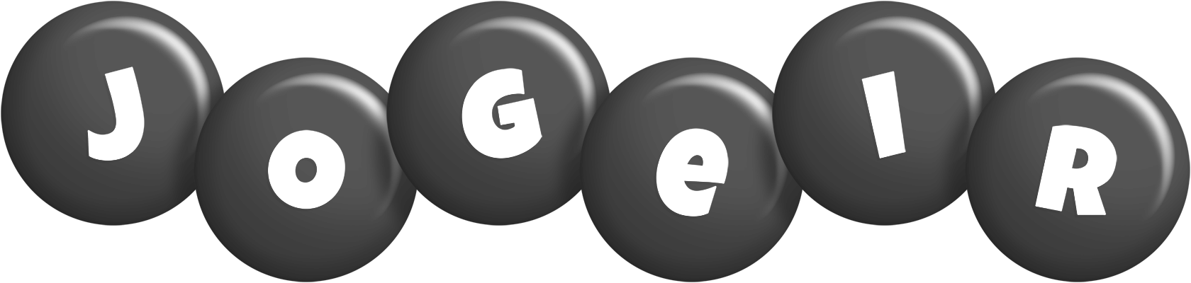 Jogeir candy-black logo