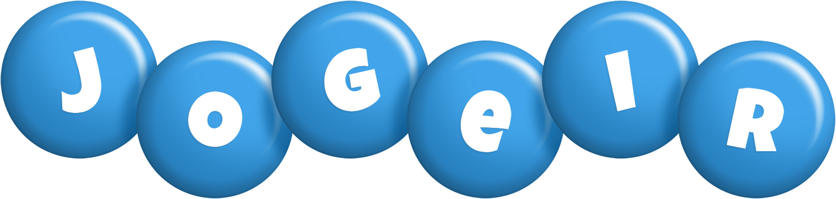 Jogeir candy-blue logo