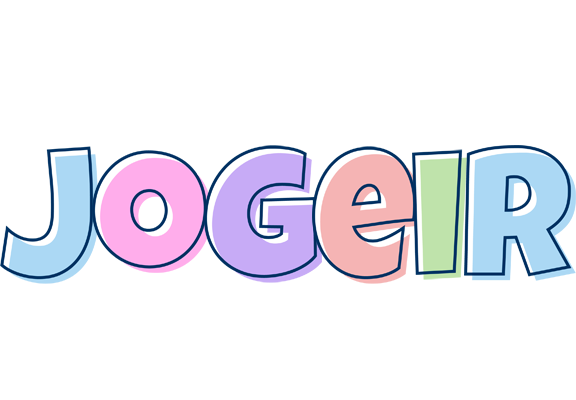 Jogeir pastel logo