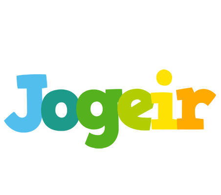 Jogeir rainbows logo