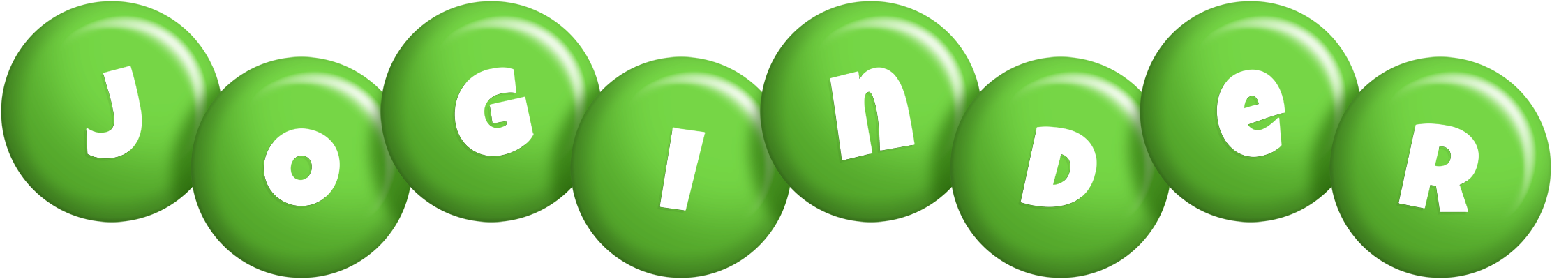 Joginder candy-green logo