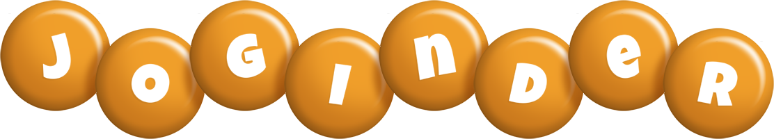 Joginder candy-orange logo