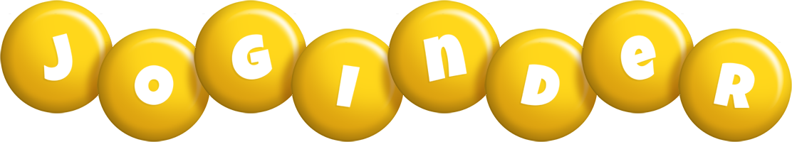 Joginder candy-yellow logo