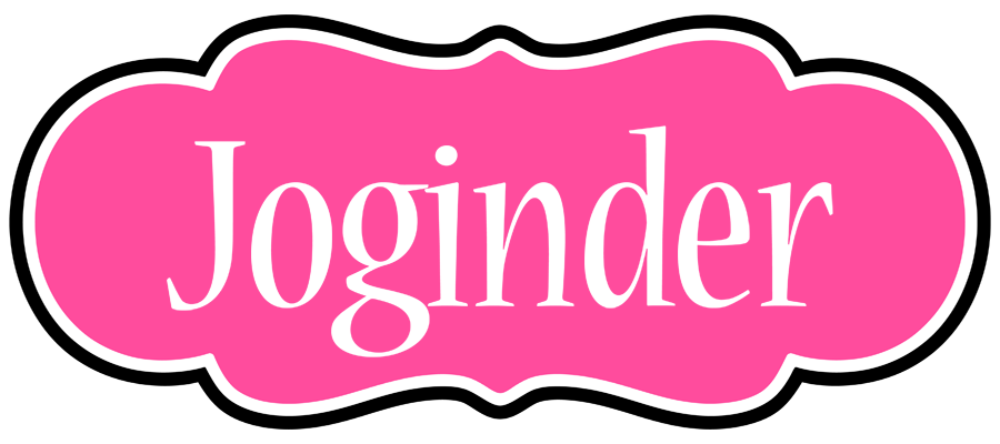 Joginder invitation logo