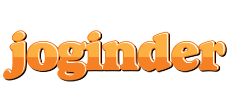 Joginder orange logo