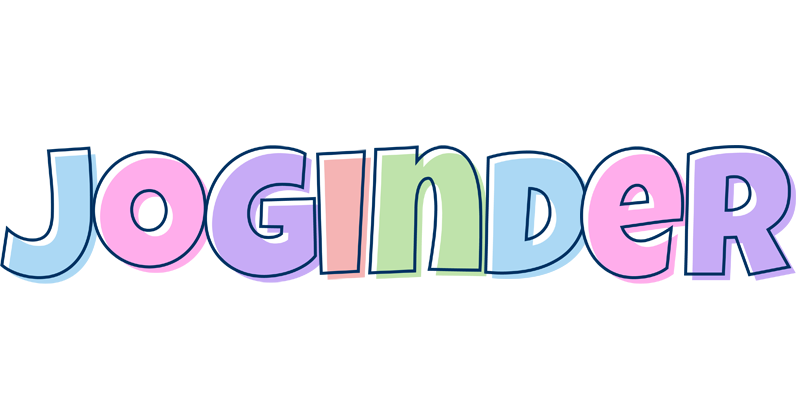 Joginder pastel logo