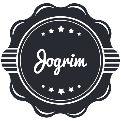 Jogrim badge logo