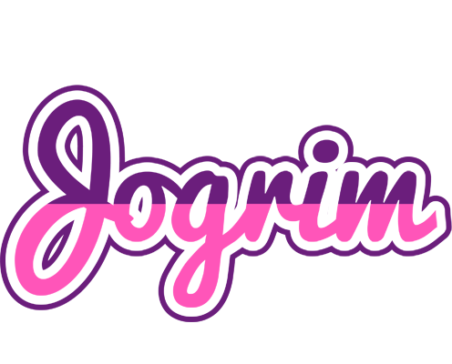 Jogrim cheerful logo