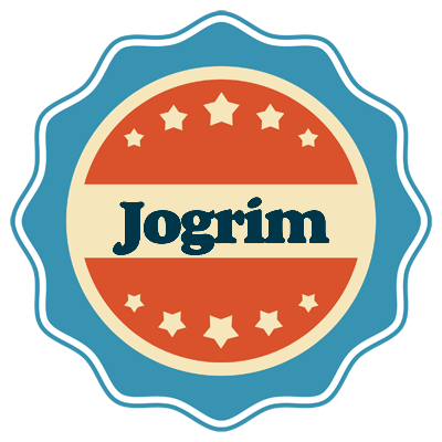 Jogrim labels logo