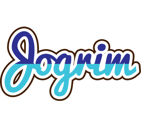 Jogrim raining logo