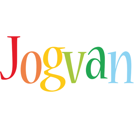 Jogvan birthday logo
