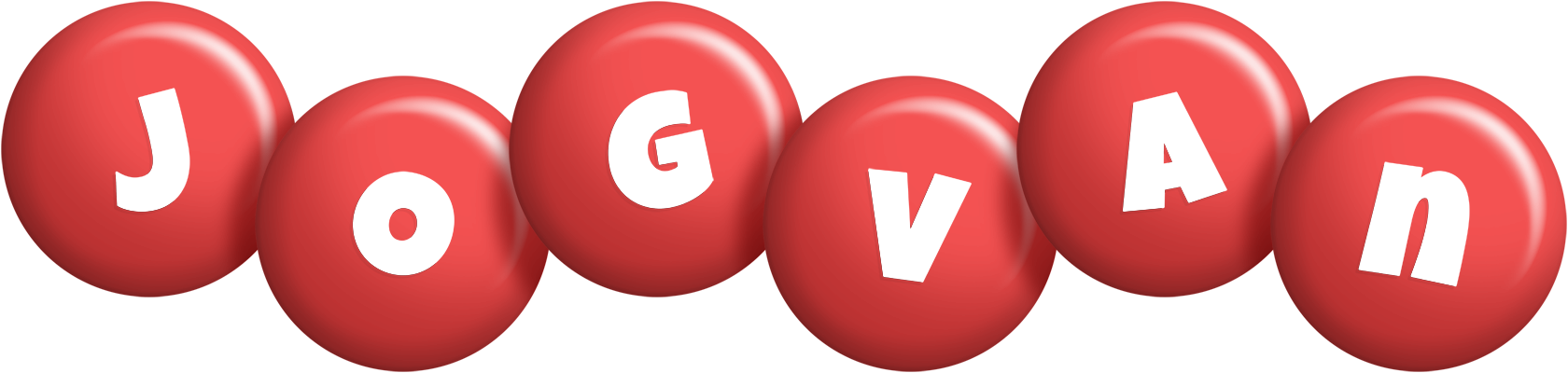 Jogvan candy-red logo
